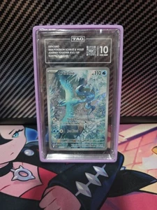 Tag 10 Gem Mint Pokemon 2025 Articuno 161/159 Journey Together Illustration Rare - Bild 1 von 2