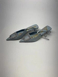 Sam Edelman Women's Kaitlyn Light Blue Pointed Pumps Sz 11 - Picture 1 of 9