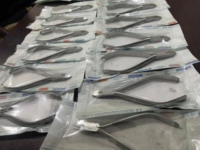 Lote de 10 piezas de alicates de ortodoncia microcortadores HU-FRIEDY | 678-110 | Foto 1 de 3