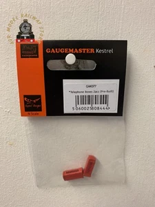 Gaugemaster GMKD77 N Gauge Telephone Boxes 2pcs Pre Built - Picture 1 of 1