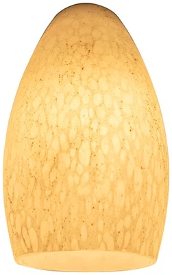 Access Lighting 23112 Inari Silk 5" W x 9" L Glass Lighting Shade - White - Image 1 of 4