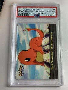 2000 Topps Pokemon #EP11 Charmander the Stray Pokemon PSA 10 ***GEM MINT*** - Picture 1 of 2