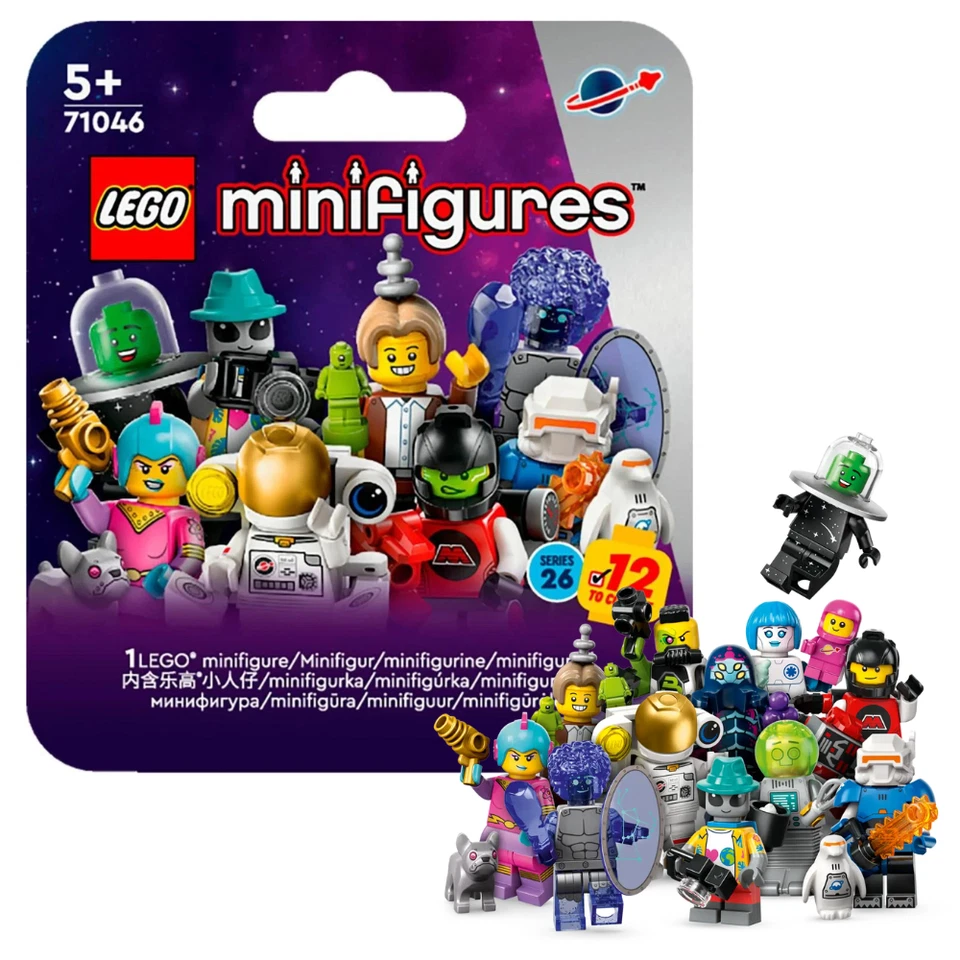Lego Minifigure Series 26 / Space - 71046 - Série Complète - NEUF & SCELLÉ