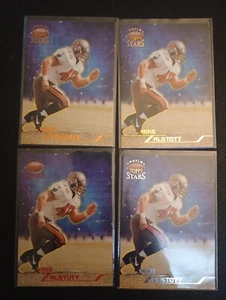 4 ct lot of Different 1998 Topps Stars Mike Alstott Cards Buccaneers - Picture 1 of 1