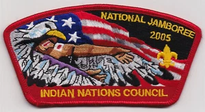 JSP - INDIAN NATIONS COUNCIL - 2005 NATIONAL JAMBOREE - RED BORDER - Bild 1 von 1