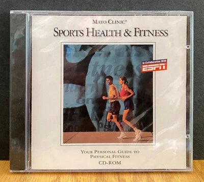 Mayo Clinic Sports Health & Fitness, Windows 3.1 / MS-DOS 5, CD-ROM, 1994 Sealed - Image 1 of 2