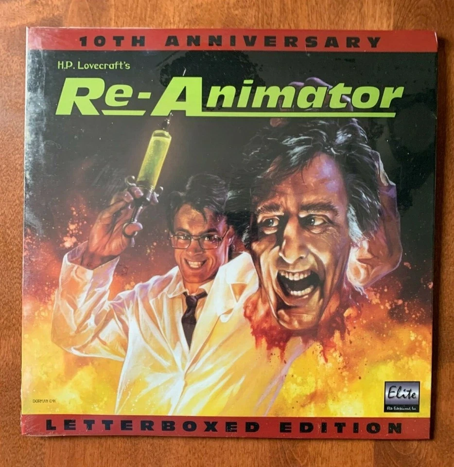 RE-ANIMATOR 10th Anniversary Laserdisc Jeffrey Combs NEW AND SEALED - Image 1 of 1