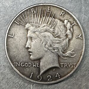 1924-P Silver Peace Dollar (P115)