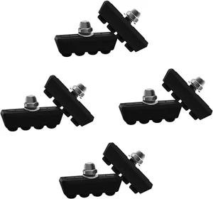 Premium Fahrrad Bremsbeläge, 4 Paar (8 Stück) Bremssattel Bremsklötze für Rennrad - Bild 1 von 12