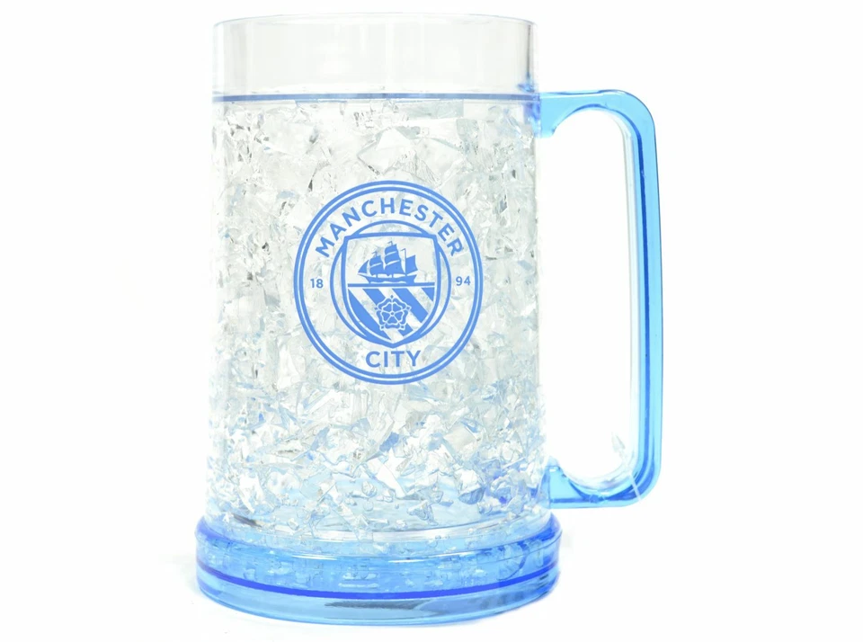 Manchester City FC Official Freezer Beer Beverage Tankard with Club Crest — 第 1/1 张图片