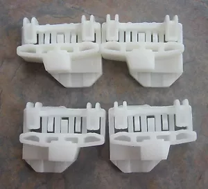 COMPLETE Front Set of (4) 99-05 Pontiac Grand AM Window Regulator Guide Clips US - Bild 1 von 1
