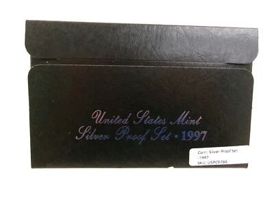 1997-S. United States Mint Silver Proof Set.  USPC97BB - Image 1 of 4