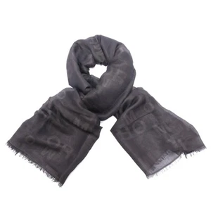 9832AH sciarpa stola donna EMPORIO ARMANI women scarf lurex black - Imagen 1 de 4