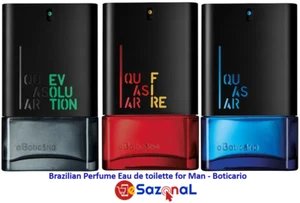 Boticario-Parfüm Männlich Quasar, Surfen, Rush, Brave, Ice Eau Toilette, 100ml - Bild 1 von 9
