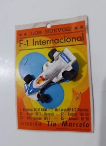 Vintage F1 BRABHAM BTS3 #1 Nelson Piquet 1984 1/32 Race Car Argentina 1984 - Picture 1 of 2