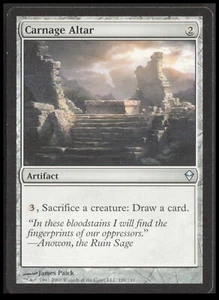 MTG Carnage Altar 198 Uncommon Zendikar Card CB-1-2-A-50 - Bild 1 von 6