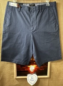 NWT Banana Republic Aiden Short men’s blue flat zip 36W 10L slim Bangladesh - Picture 1 of 6