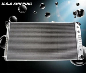 KKS 3 ROW 26" CORE ALUMINUM RADIATOR 70 71 72 73 74 75 76 77 78-81 CHEVY CAMARO - Picture 1 of 10