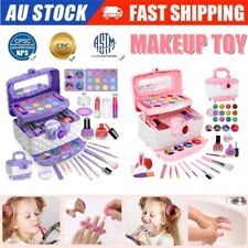 Kids Makeup Toy Kit Girls Cosmetic Set Pretend MakeUp Washable Cosmetic Toy Gift