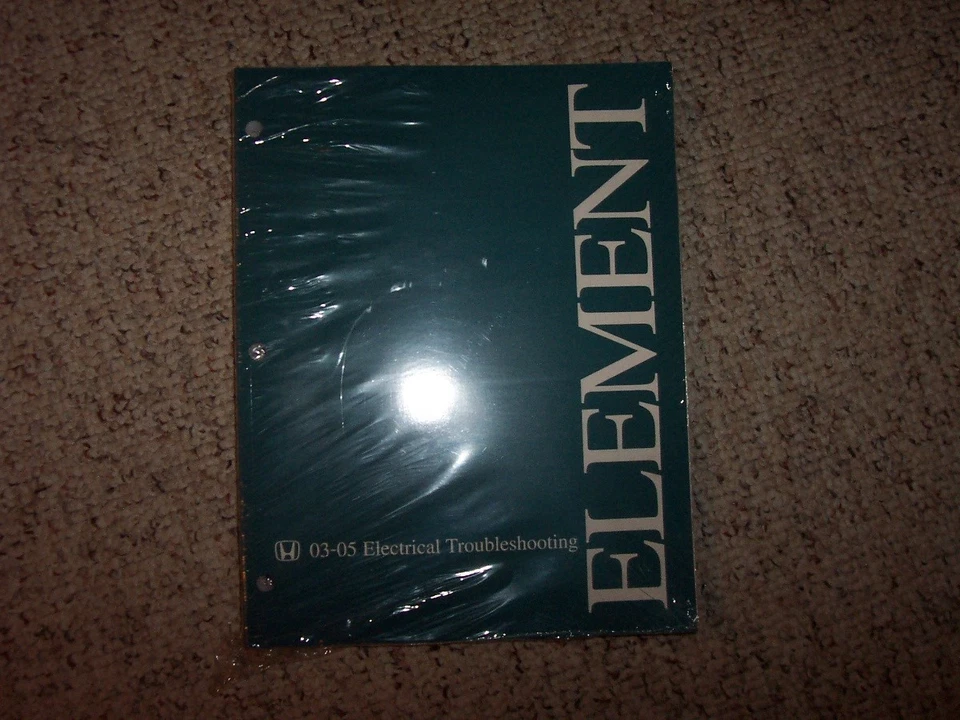 Diagrama de cableado eléctrico Honda Element 2003-2005 manual de diagnóstico 2004 DX EX LX Foto 1 de 1