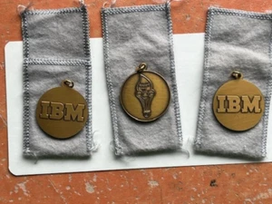 LOT OF 3 IBM BRONZE IRD AWARD MEDAL 1971 NEW SHIPS FREE - Picture 1 of 4