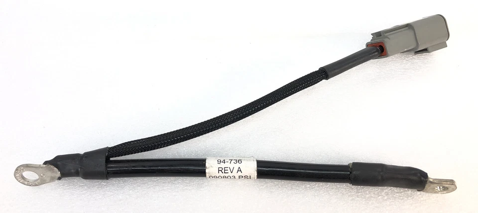 NUEVO DE LOTE GILROY INDIAN MOTOCYCLE COMPANY FÁBRICA BATERÍA CABLE TERMINAL 94-736 JEFE Foto 1 de 4