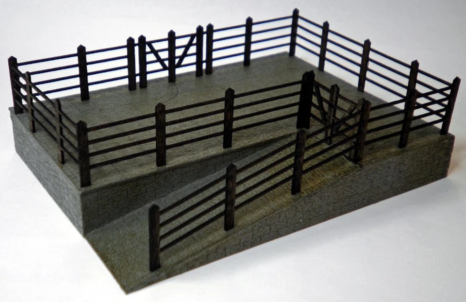 Ancorton Models Cattle Dock - Laser Cut Wood Kit OO Gauge - 95839 - Image 1 of 1