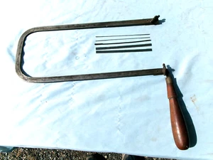 VINTAGE BRACKET SAW - FRET SAW - SCROLL SAW - 12" THROAT - Picture 1 of 4