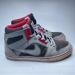 Nike Ruckus 2 High LR Men Size 10.5 Grey/Crimson/Black 2013 598373-006 - Picture 1 of 24