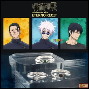 Jujutsu Kaisen 2 Cosplay Fushiguro Satoru Gojo Geto Suguru Anillo Abierto Joyería 1 pieza - Imagen 1 de 9
