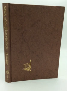 THE SAGA OF THE JOMSVIKINGS - Lee M. Hollander, tr. - 1955 1st ed - medieval - Picture 1 of 6