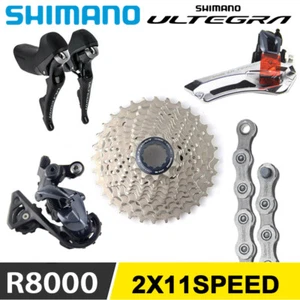 Shimano Ultegra R8000 Groupset 2X11 Speed Road Groupset 11-28T 30T 32T 34T Bike - Picture 1 of 10