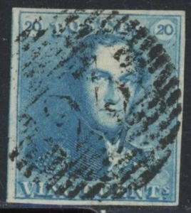 Belgium 1849 : Good Very Fine Used Stamp - Nice Margins - Catalog Value : 60€ - Picture 1 of 1