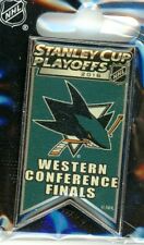 2016 NHL Stanley Cup Playoffs Conference Final Pin Choice Sharks Blues Lightning