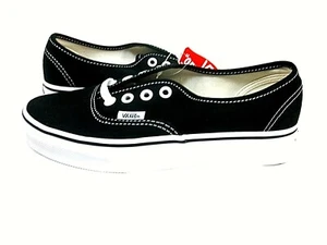 Vans Authentic Core Classic Black Men's Shoes VN-0EE3BLK, US Size 5,EUR 36.5,New - Picture 1 of 8