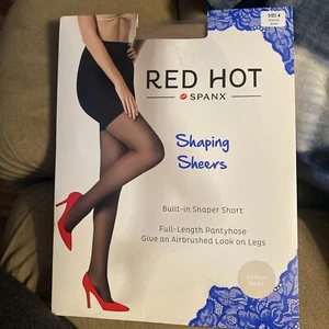 Red Hot Spanx Size 4 Barest Bare Shaping Sheers New In Package - Picture 1 of 3