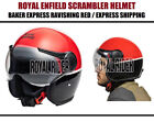 Royal Enfield Scrambler Helm Baker Express hinreißend rot