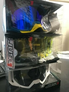 Maschera Cross Just1 Goggle originale tre colori - Foto 1 di 7
