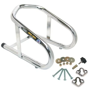 Chrome Removable Wheel Chock 6.5" 6 1/2" For Harley Motorcycle Trailer 04241 - Picture 1 of 1