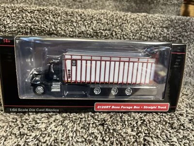 2022 SPECCAST 1:64 Meyer 8126RT Boss Forage Box BLACK Truck NEW! - Image 1 of 2