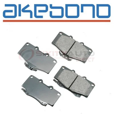 Akebono Pro-ACT Front Disc Brake Pad Set for 1989-1995 Toyota Pickup - pe - Image 1 of 4