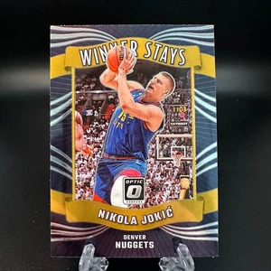 2023-24 Panini Donruss Optic Nikola Jokic Winner Stays #6 Denver Nuggets - Picture 1 of 2