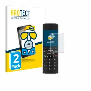 2x Anti-Reflets Protection Ecran pour AVM Fritz!Fon C6 Black Film Protecteur Mat - Afbeelding 1 van 7