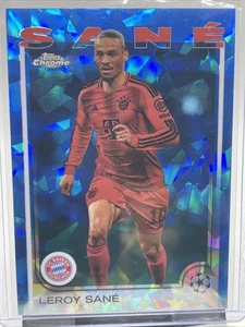 2024-25 Topps Chrome Sapphire UEFA Leroy Sane Bayern Munich #141 - Picture 1 of 2