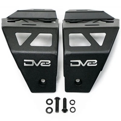 DV8 Offroad A-Pillar Dual 3" Pod Light Mounts for Wrangler JL Gladiator JT Pair - Изображение 1 из 4