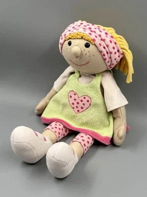 Sterntaler XL Stoffpuppe Plüsch Puppe Mädchen Lotta Haarband Rosa Schlenker 45cm - Bild 1 von 4