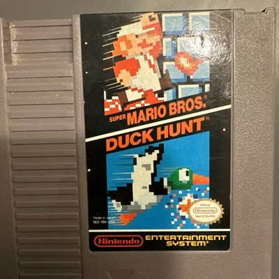 NES Super Mario Bros Duck Hunt Nintendo Video Game Cartridge Only - Image 1 of 4