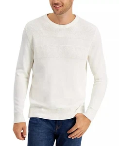 CLUB ROOM Men's Textured Cotton Sweater XL NEW $50   100106153MN - Picture 1 of 2