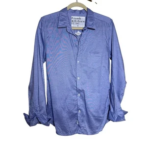 Frank & Eileen Barry blaues Button Down Hemd Gr. L - Bild 1 von 4