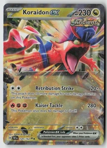 Koraidon ex 120/162 - SV05: Temporal Forces Holo - PTCG - Picture 1 of 2